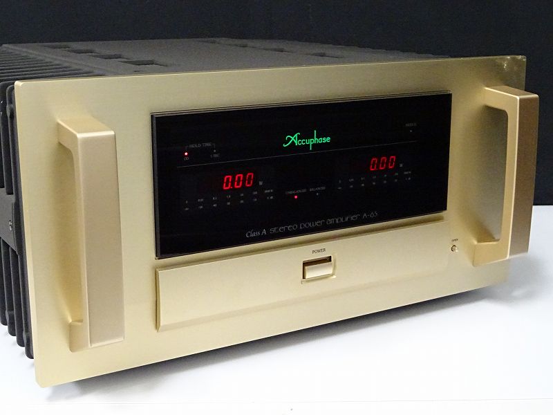 Accuphase アキュフェーズ A-65 純A級ステレオパワーアンプ 石川県七尾市にて買取させていただきました！！