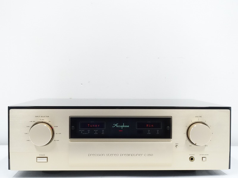 Accuphase C-2810 プリアンプ アキュフェーズを奈良県橿原市で買取りさせていただきました！