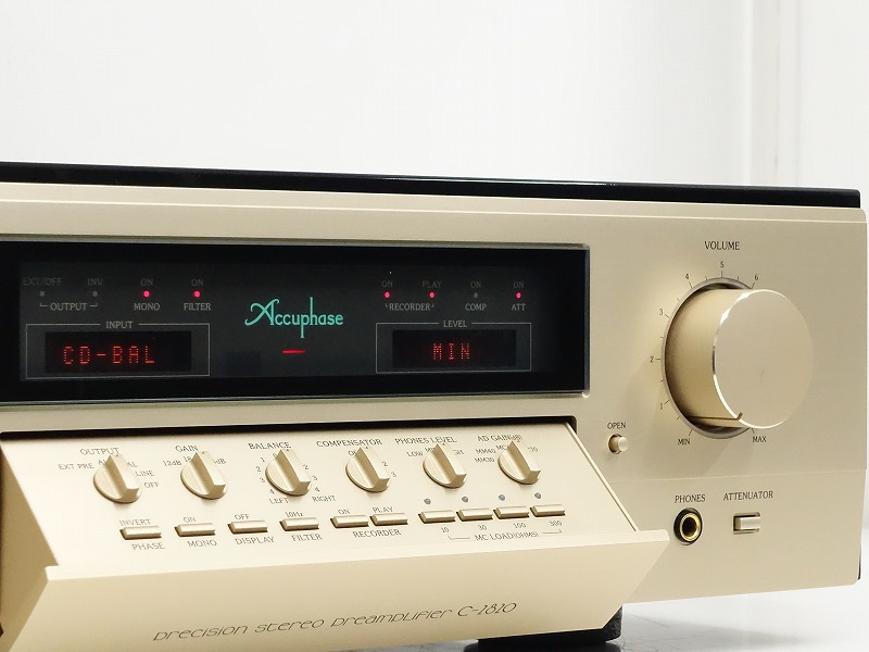 Accuphase C-2820 プリアンプ アキュフェーズを茨城県石岡市で買取りさせていただきました！ | オーディオランド