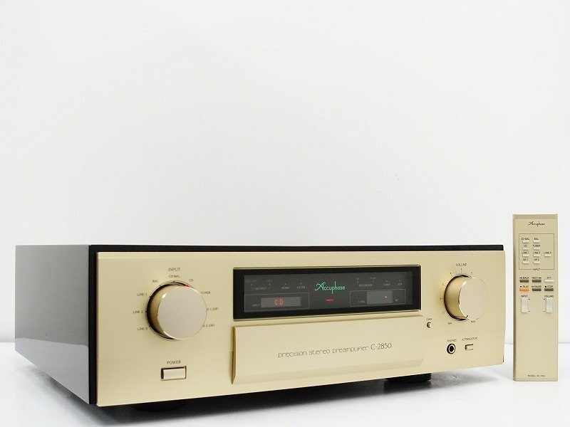 Accuphase C-2850 プリアンプ アキュフェーズを福岡県太宰府市で買取させていただきました！