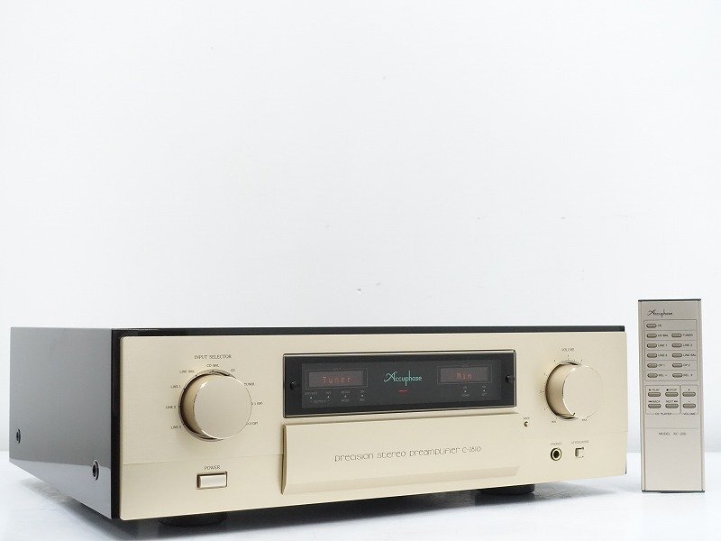 Accuphase C-2810 プリアンプ アキュフェーズ 元箱付を茨城県神栖市で買取りさせていただきました！