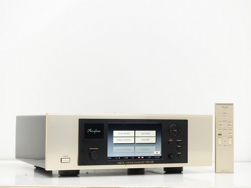 Accuphase DG-68 ハイレゾ対応 デジタルヴォイシングイコライザー アキュフェーズ 元箱付を熊本県人吉市で買取りさせていただきました！