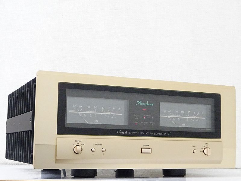 Accuphase アキュフェーズ A-46 パワーアンプ 千葉県成田市にて買取させていただきました！！