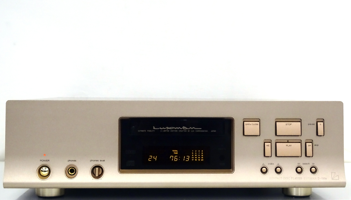 LUXMAN ラックスマン D-700s CDプレイヤー 京都にて買取させていただき  
