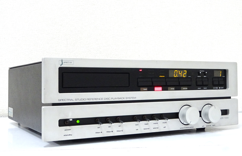 SPECTRAL スペクトラル SDR-1000 SERIESⅡプリアンプ一体型CDプレーヤー 熊本県熊本市にて買取させていただきました！！