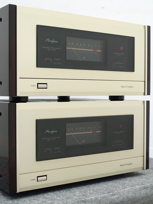 Accuphase M-1000 モノラルパワーアンプペア アキュフェーズを京都府舞鶴市で買取りさせていただきました！