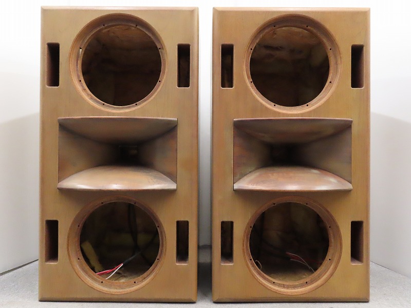 タテマツ音工 HI-α275 ホーン搭載 ダブルウーファー エンクロージャーペア