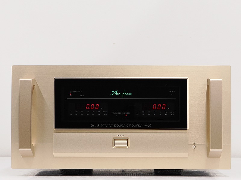 Accuphase A-65 パワーアンプ アキュフェーズを山形県上山市で買取りさせていただきました！ | オーディオランド