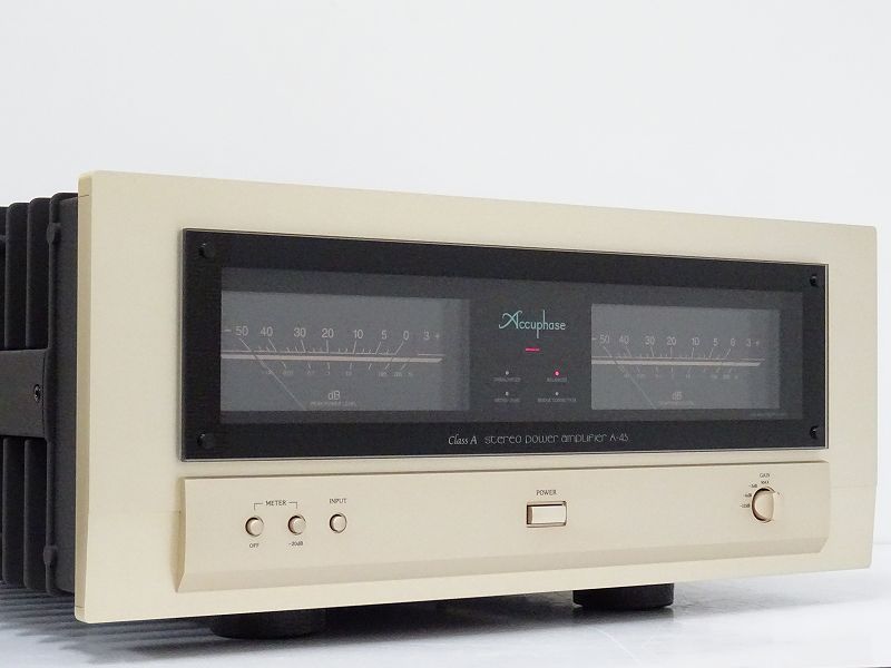Accuphase A-45 パワーアンプ 和歌山県有田市にて買取させていただきました！
