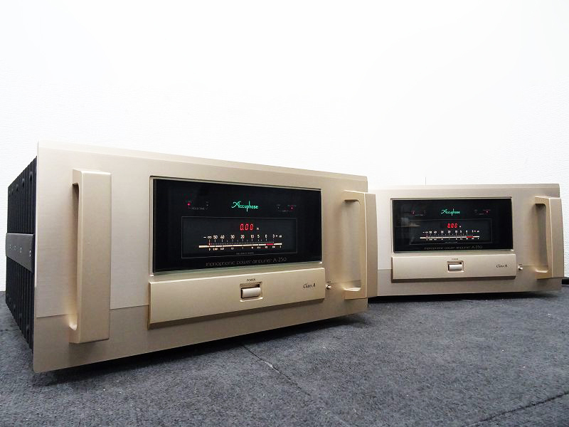 Accuphase A-250 モノラルパワーアンプ ペア愛知県名古屋市にて買取させていただきました！