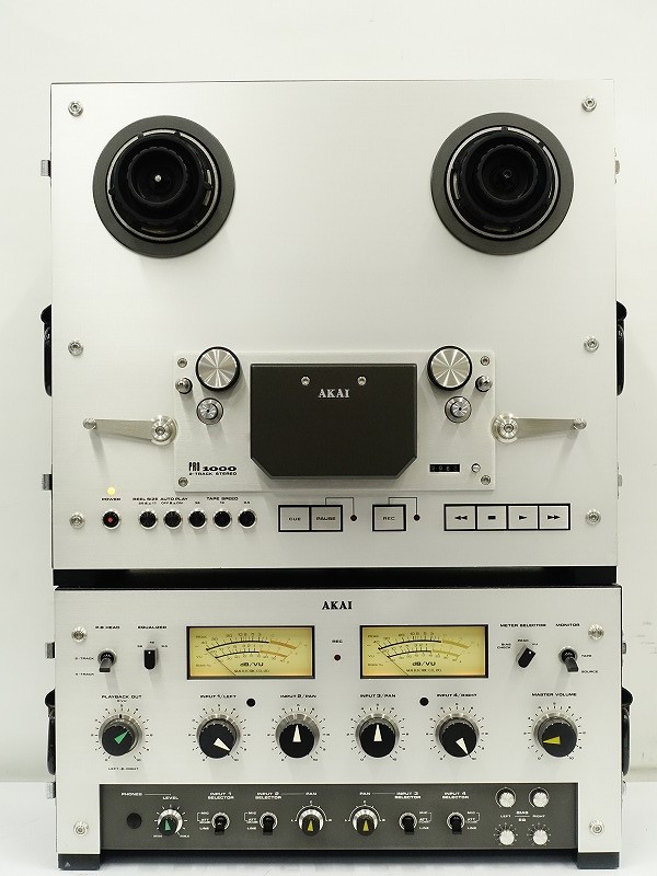 AKAI アカイ PRO1000 オープンリールデッキ 10号リール2本付を群馬県 