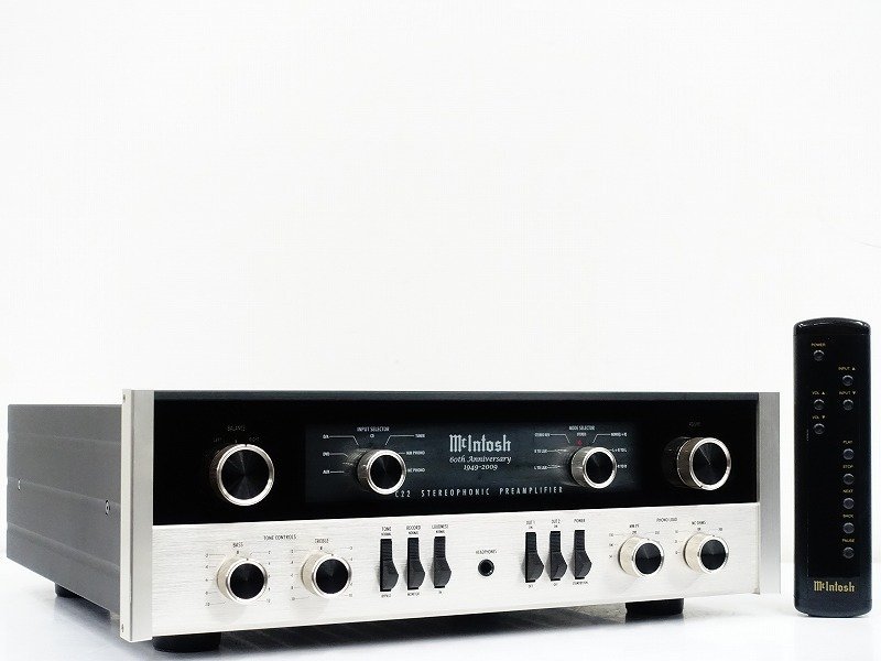 McIntosh マッキントッシュ C22 60th Anniversary 真空管 プリアンプ 
