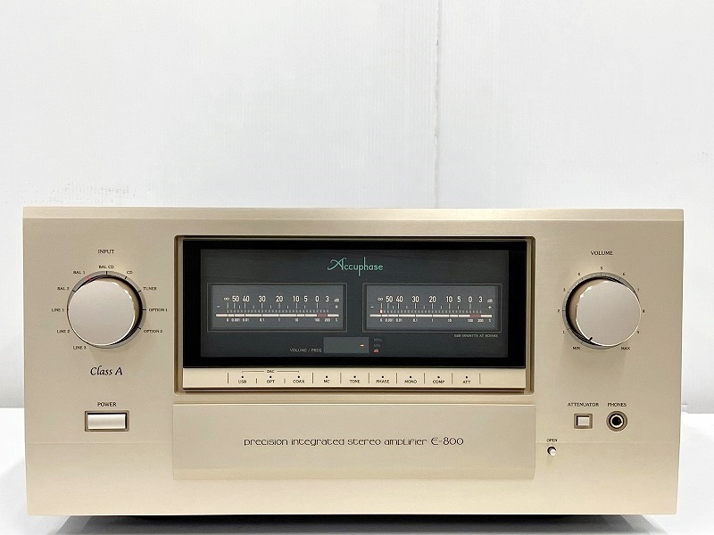 Accuphase E-800 プリメインアンプ 創立50周年記念モデル 