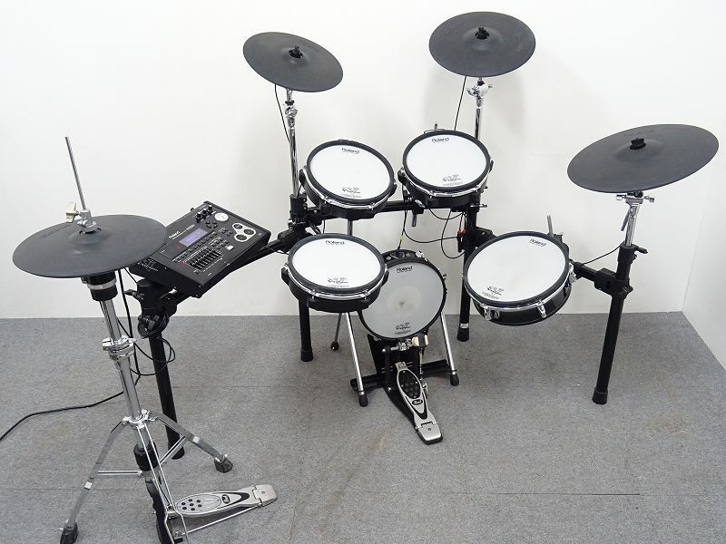 ROLAND TD-30 V-Drumsセット カスタム 電子ドラム Pearl H-1000 ハイハットスタンド付☆埼玉県さいたま市にて買取させて頂きました！