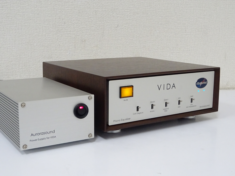 Aurora Sound VIDA MC/MM対応 フォノイコライザー神奈川県川崎市にて買取させていただきました！