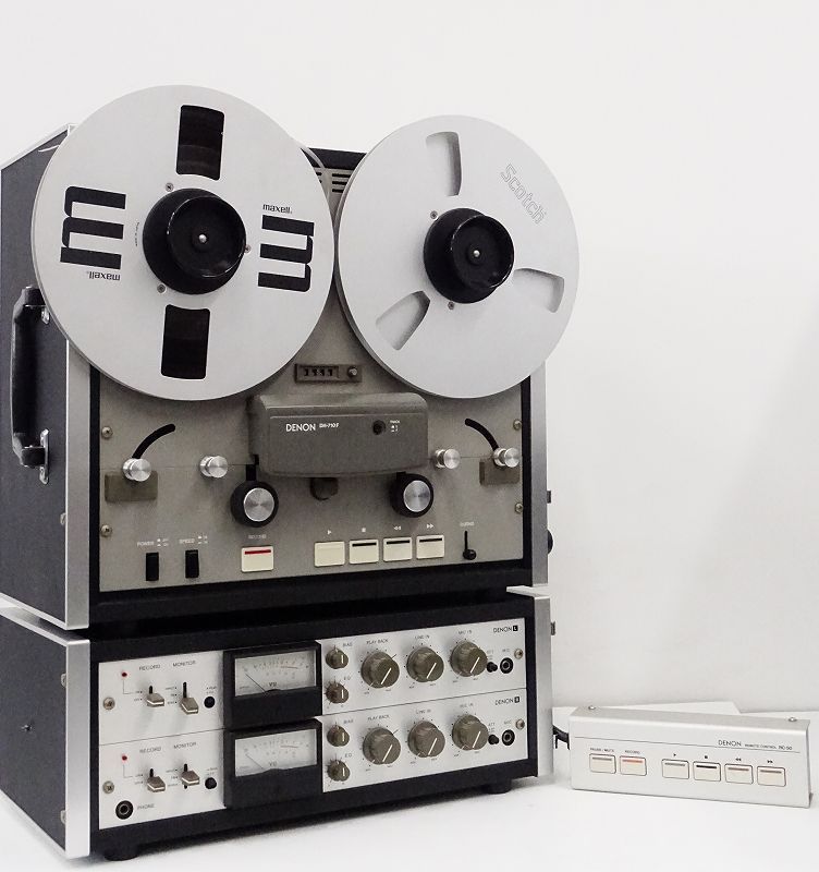 DENON DH-710F/RC-50 オープンリールデッキ☆岐阜県岐阜市にて買取させ  