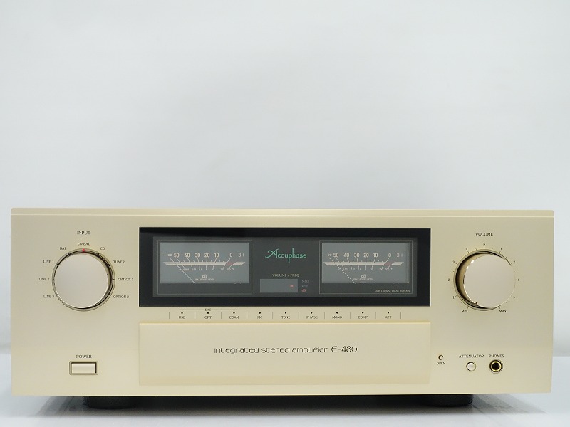 メーカー整備済 アキュフェーズE-303 プリメインアンプ ウッドケース付 
