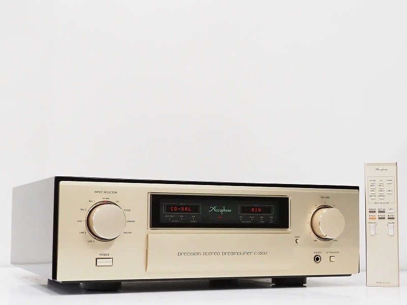 Accuphase アキュフェーズ C-3800 プリアンプを千葉県四街道市で買取りさせていただきました！