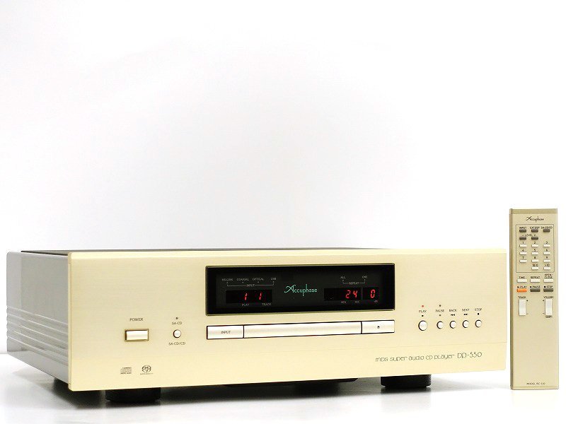 Accuphase アキュフェーズ DP-550 SACDプレーヤーを山梨県富士吉田市で買取りさせていただきました！