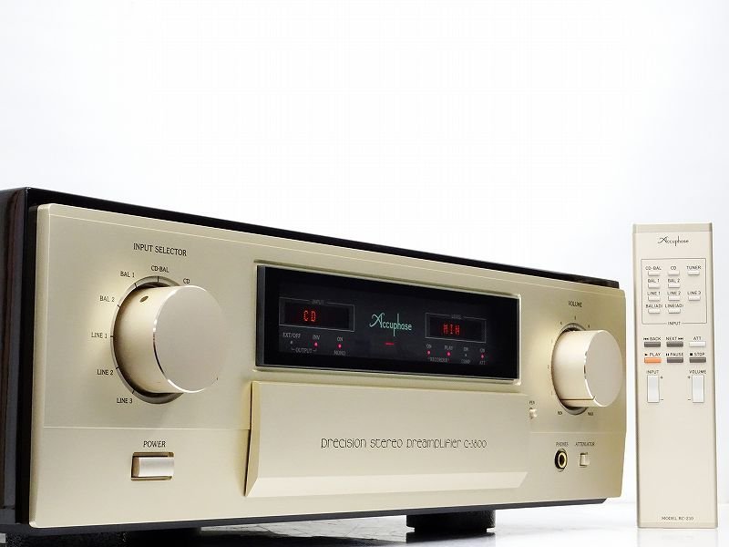 Accuphase アキュフェーズ C-3800 プリアンプを宮崎県都城市で買取りさせていただきました！