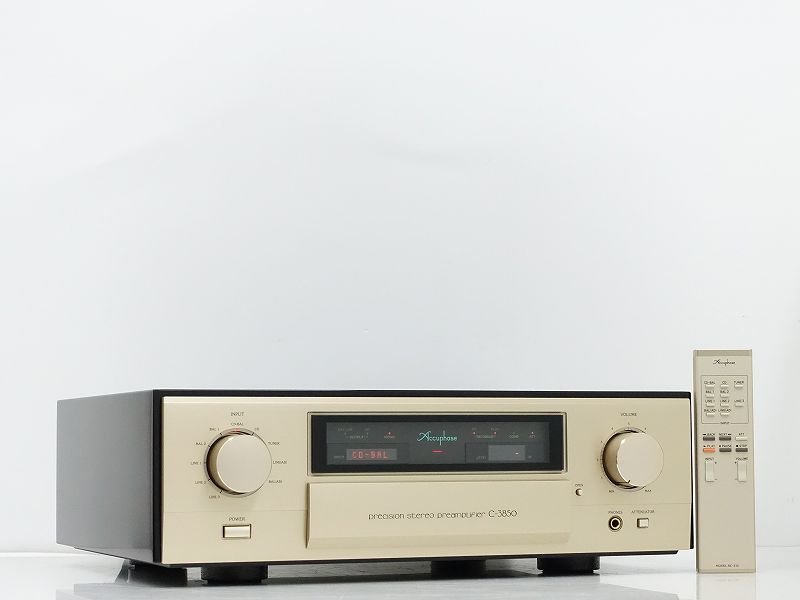 Accuphase C-3850 プリアンプ アキュフェーズを山口県美祢市で買取りさせていただきました！