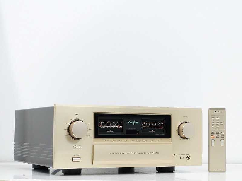 Accuphase E-650 プリメインアンプ アキュフェーズを群馬県みどり市で買取りさせていただきました！