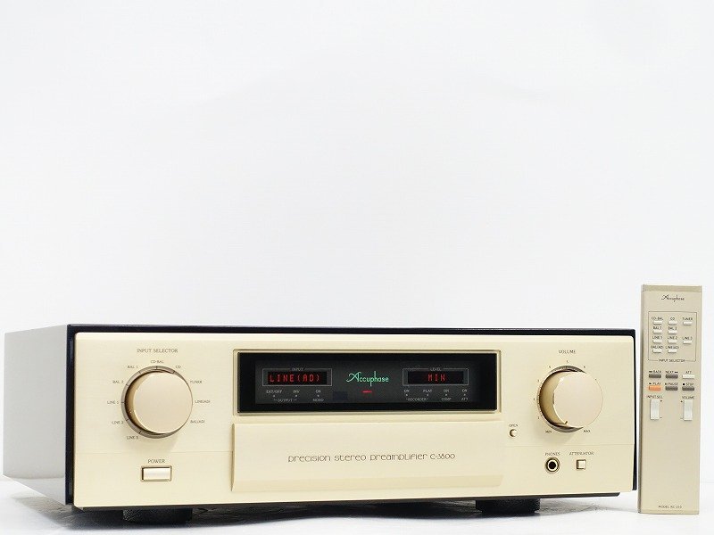 Accuphase アキュフェーズ C-3800 プリアンプを和歌山県御坊市で買取りさせていただきました！