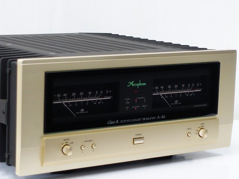 Accuphase アキュフェーズ A-46 パワーアンプを大分県豊後大野市で買取させていただきました！