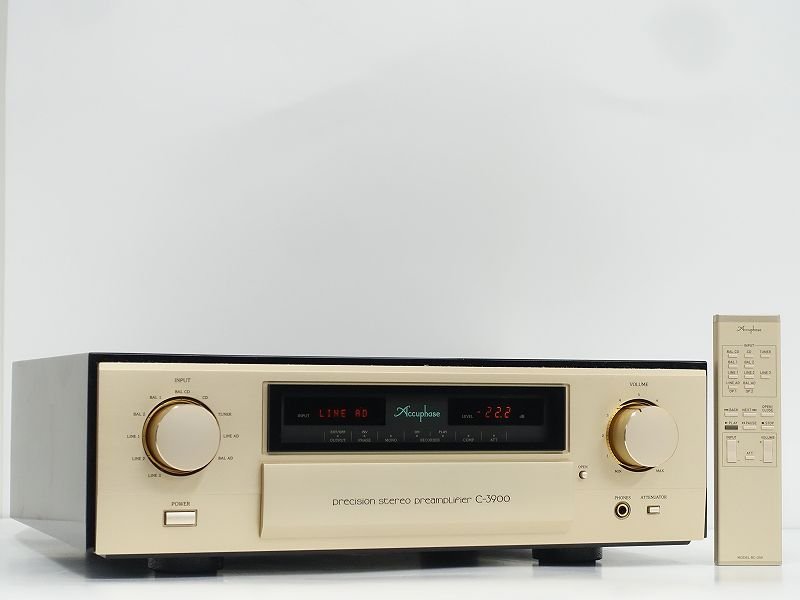 Accuphase アキュフェーズ C-3900 プリアンプ 創立50周年記念モデルを福井県勝山市で買取させていただきました！