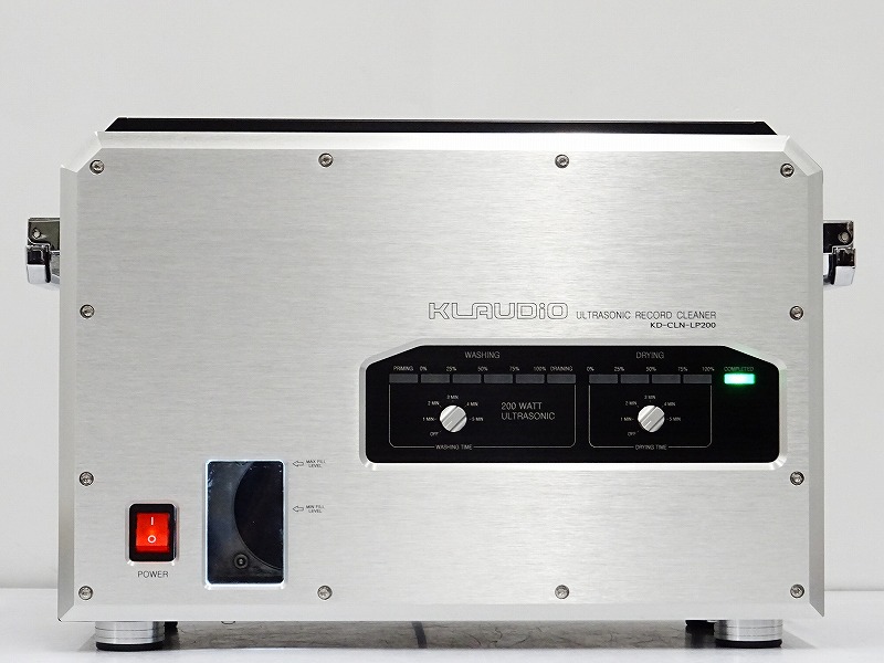 KLAUDIO クラウディオ CLN-LP200 超音波レコードクリーナー KD- CLN
