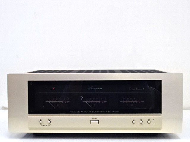 Accuphase アキュフェース PX-650 デジタルパワーアンプ 北海道にて