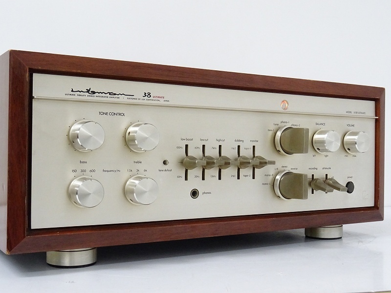 LUXMAN LX38 ULTIMATE 真空管 300台限定プリメインアンプ 長野県芽野市