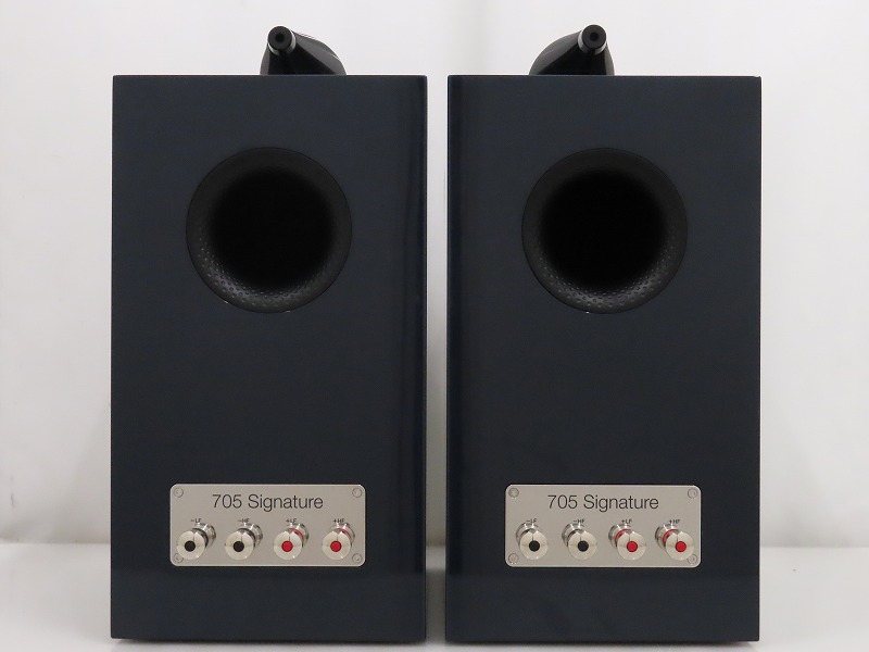 B&W 705 S3 Signature ミッドナイトブルー・メタリック スピーカーペア