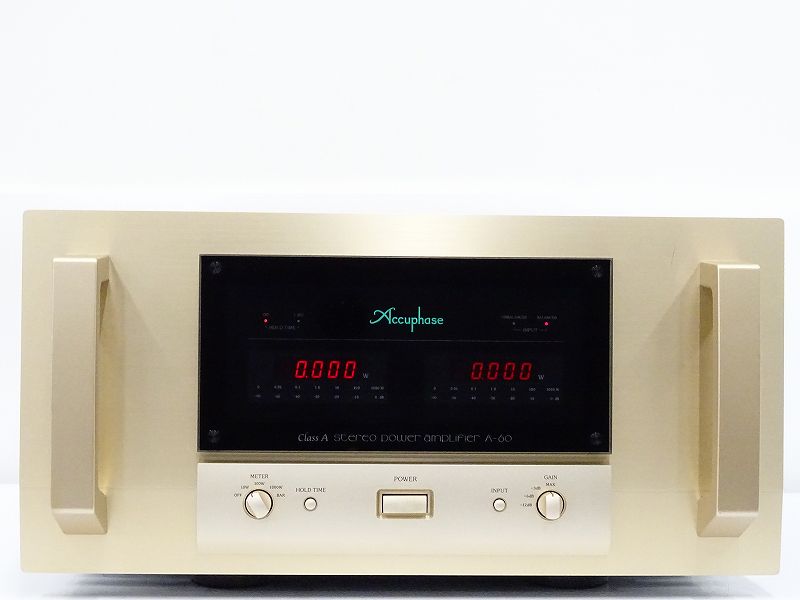 Accuphase アキュフェーズ A-60 パワーアンプを沖縄県名護市で買取りさせていただきました！
